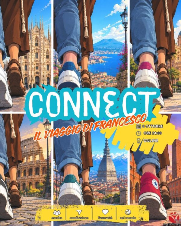 ✨ CONNECT – IL VIAGGIO DI FRANCESCO ✨ E se bastasse un incontro per sentirci…